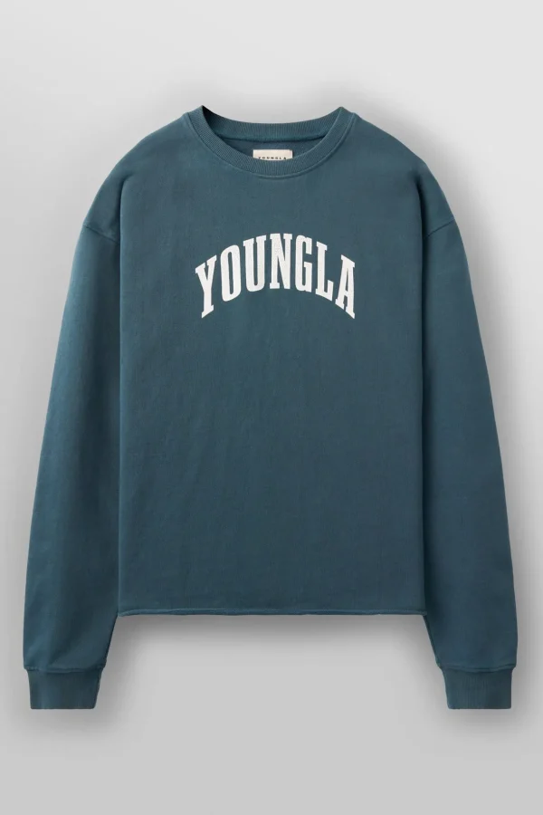 Youngla Shirts<826-Uni Crewneck