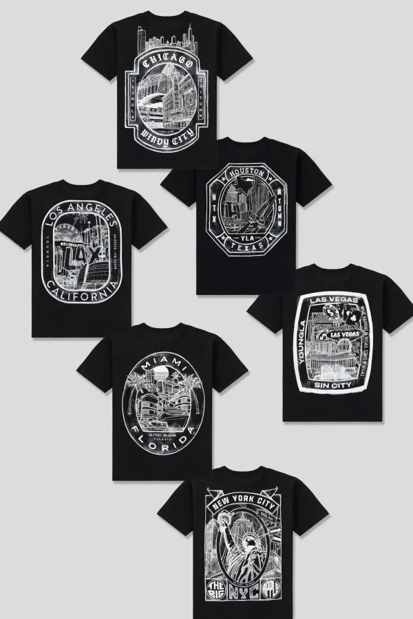 Youngla Shirts<457-Us Tour Tees