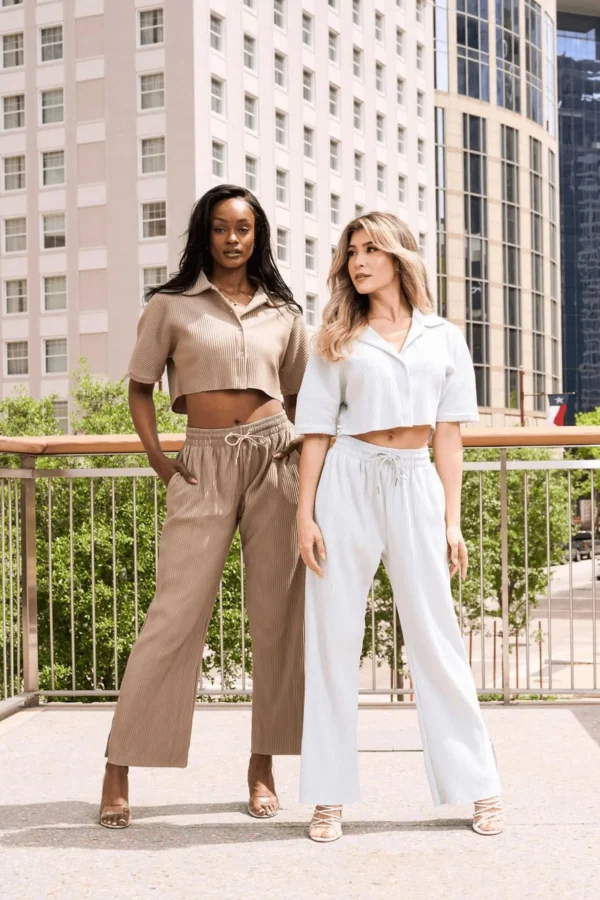 Youngla Joggers & Pants<W244 Aria Pleated Pants