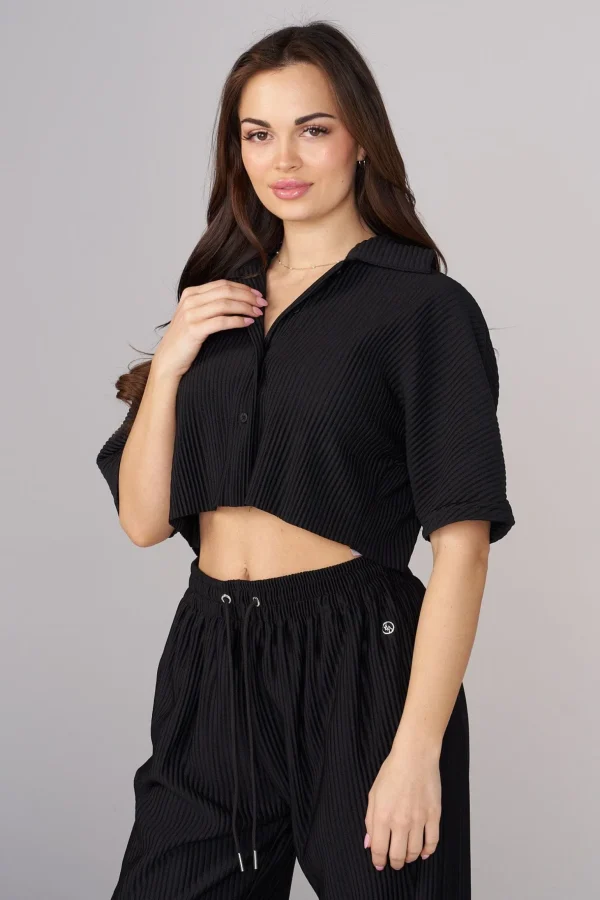 Youngla Tops<W444 Aria Pleated Top