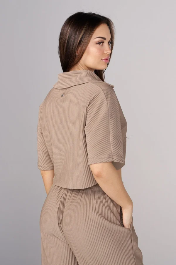 Youngla Tops<W444 Aria Pleated Top