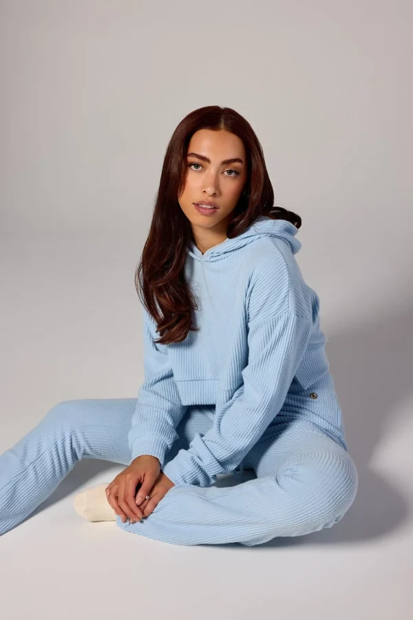 Youngla Outerwear<W545 Ava Crop Hoodie