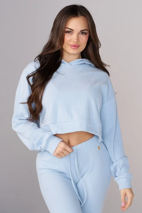 Youngla Outerwear<W545 Ava Crop Hoodie