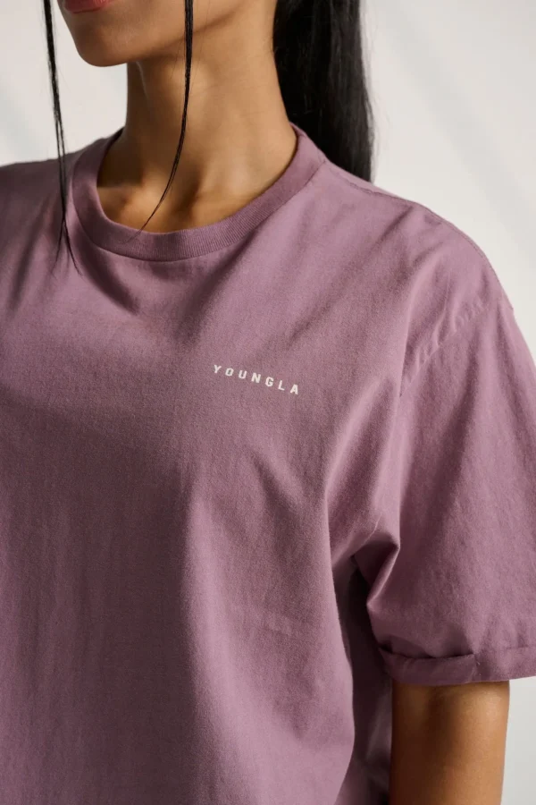 Youngla Tops<W424 Bloc Oversized Tee