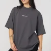 Youngla Tops<W440 Digital Oversized Tee