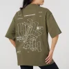 Youngla Tops<W440 Digital Oversized Tee