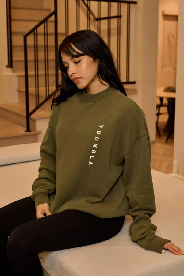 w_eternal_crewneck_2.webp Youngla Outerwear<W539 Eternal Crewneck