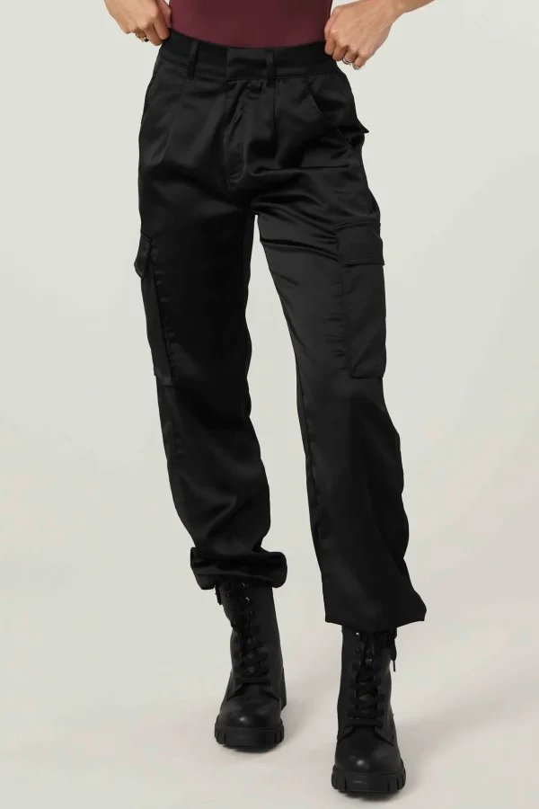 w_gloria_satin_cargo_9.webp Youngla Joggers & Pants<W217 Gloria Satin Cargo