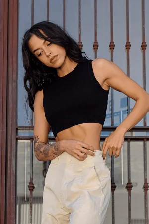 Youngla Tops<W317 Knit Tank