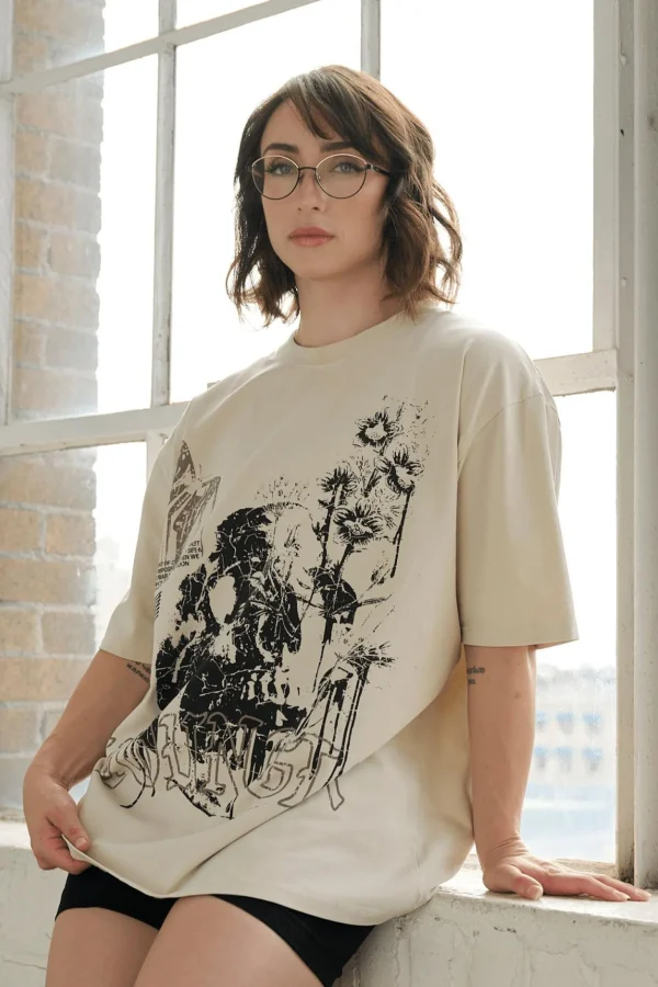 Youngla Tops<W427 Phantom Oversized Tees