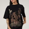 Youngla Tops<W427 Phantom Oversized Tees