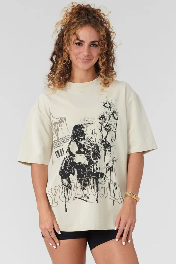 Youngla Tops<W427 Phantom Oversized Tees