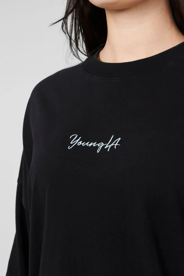 Youngla Tops<W416 Retro Long Sleeve