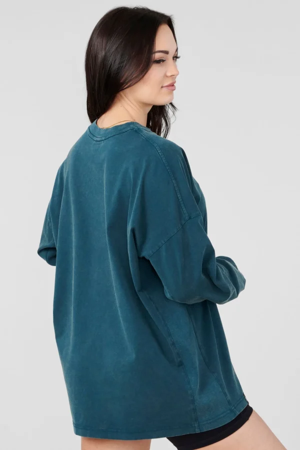 Youngla Tops<W416 Retro Long Sleeve