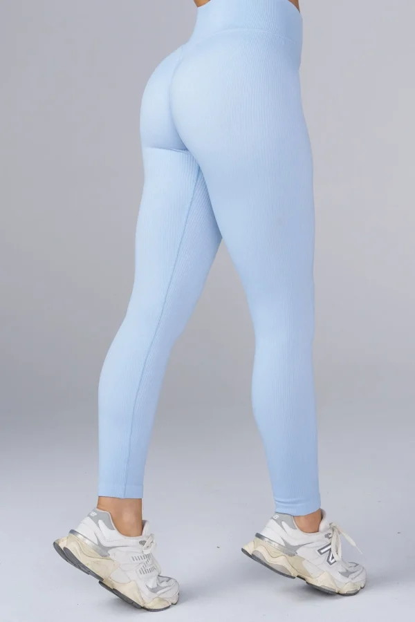 w_ribbed_seamless_legging_0.webp Youngla Leggings<W243 Ribbed Seamless Legging