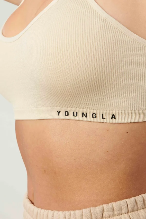 Youngla Bras<W316 Ribbed Sports Bra