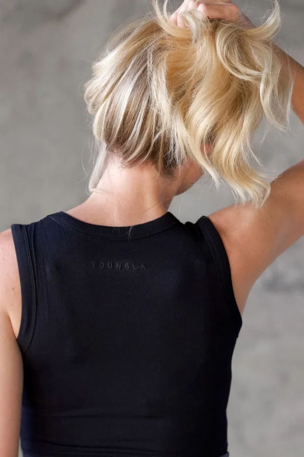 Youngla Tops<W302 Sash Tank Top