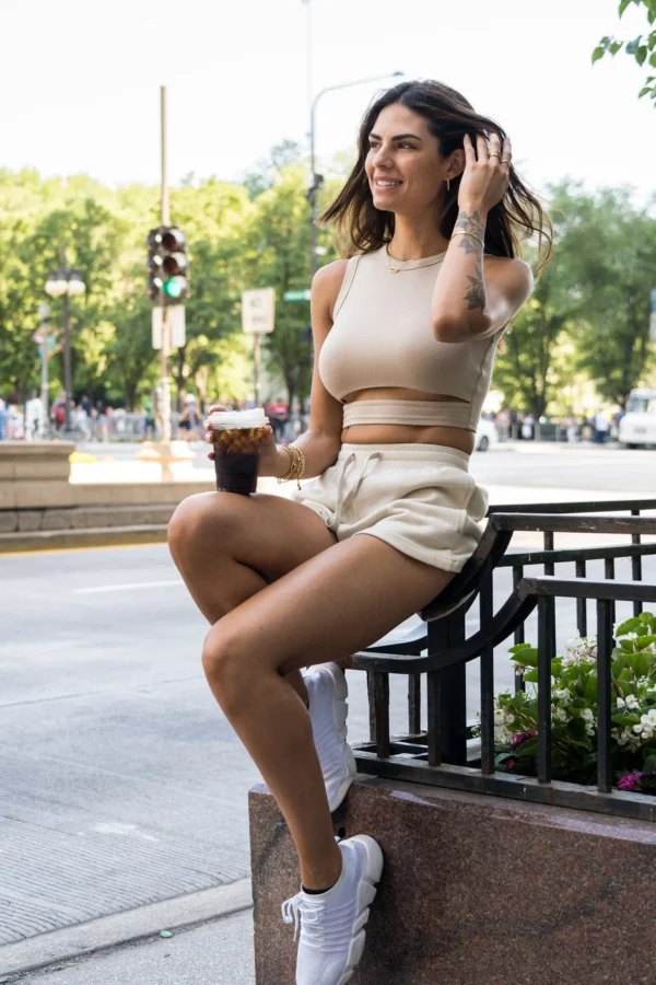 Youngla Tops<W302 Sash Tank Top