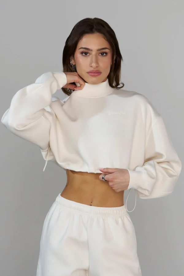 Youngla Outerwear<W540 Scuba Crop