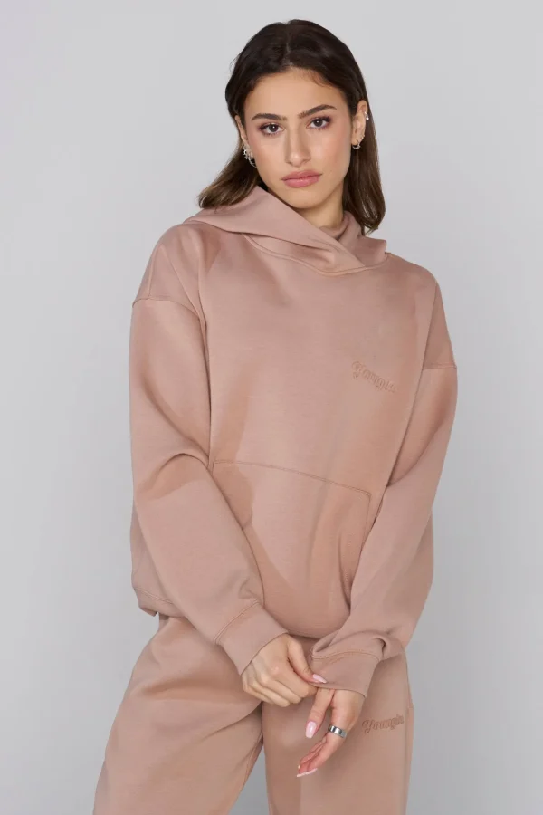 Youngla Outerwear<W534 Scuba Hoodie