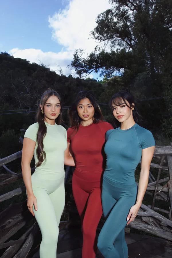 Youngla Tops<W446 Seamless Curve Compression Tee