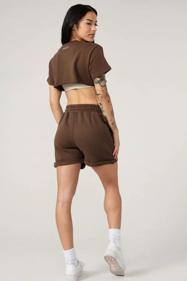 Youngla Tops<W407 Super Cropped Tee