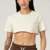 Youngla Tops<W407 Super Cropped Tee
