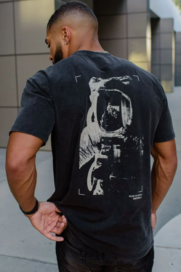 Youngla Shirts<449 Washed Drip Tees