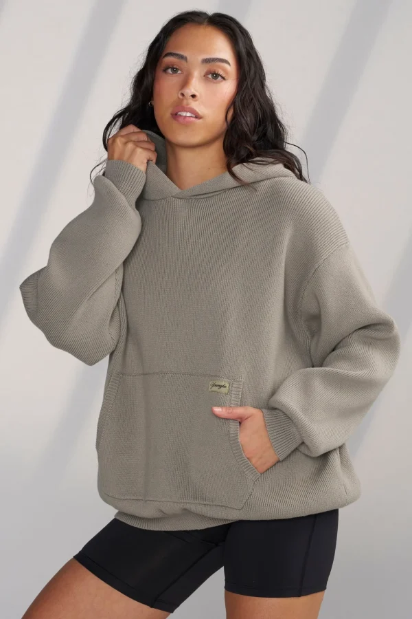 Youngla Outerwear<W514-Bella Sweater Hoodie