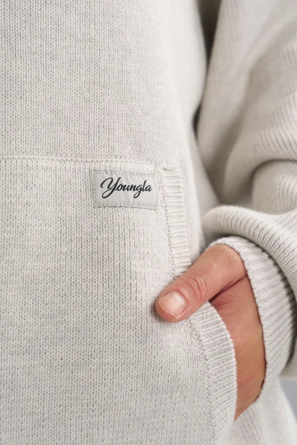 Youngla Outerwear<W514-Bella Sweater Hoodie
