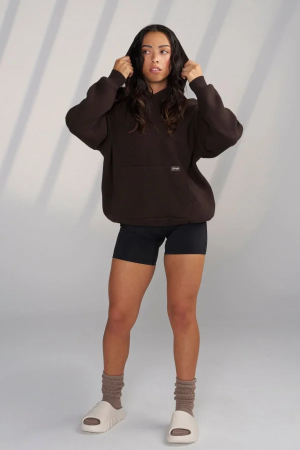 Youngla Outerwear<W514-Bella Sweater Hoodie