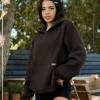 Youngla Outerwear<W514-Bella Sweater Hoodie