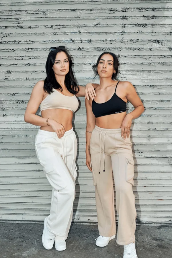 Youngla Joggers & Pants<W216-Cargo Fleece Joggers