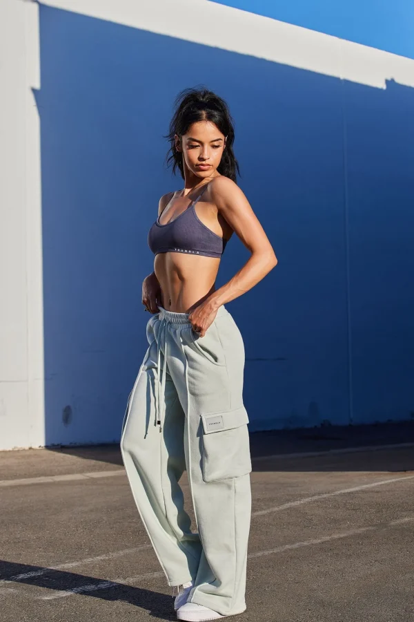 Youngla Joggers & Pants<W216-Cargo Fleece Joggers