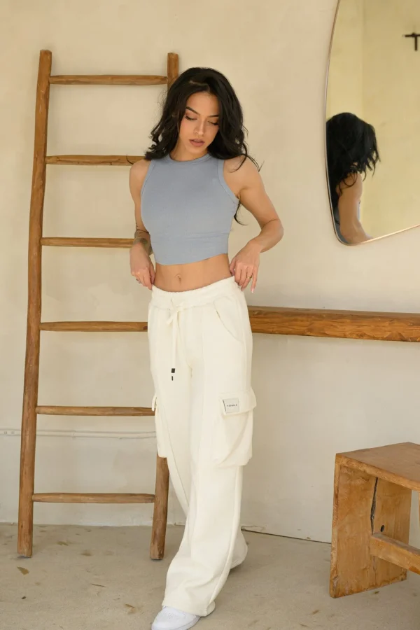 Youngla Joggers & Pants<W216-Cargo Fleece Joggers