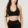 Youngla Bras<W328-Core Seamless Halter Sports Bra