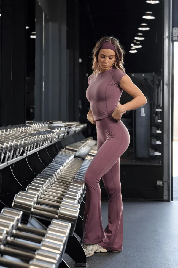 Youngla Leggings<W227-Curve Flare Leggings