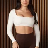 Youngla Bras<W336-Curve Long Sleeve Sports Bra