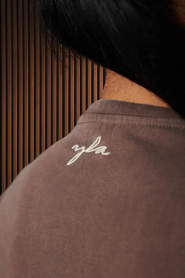 Youngla Tops<W431-Curve Oversize Tee