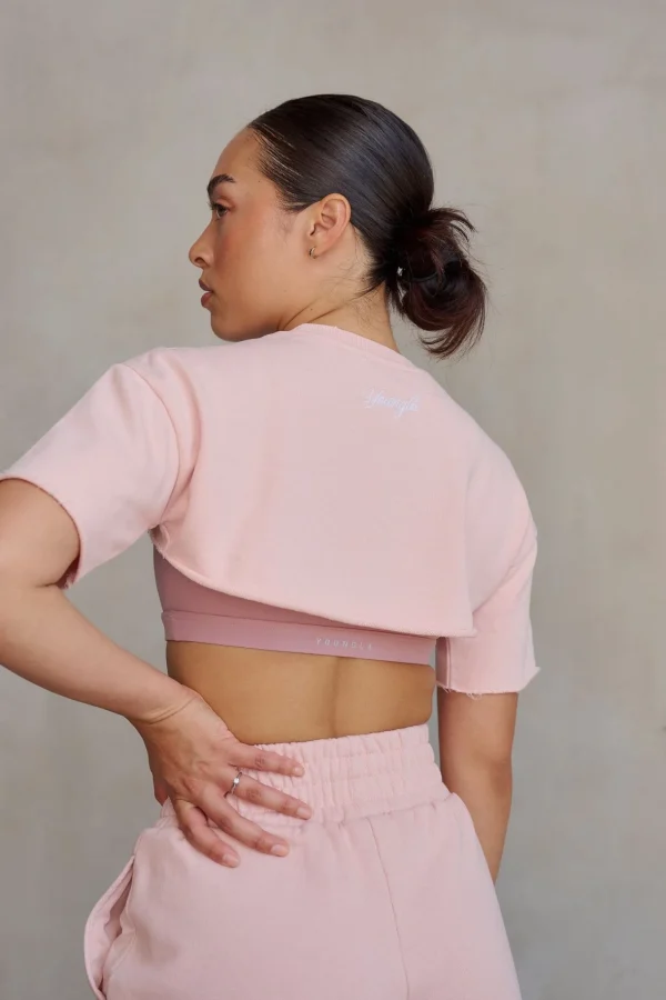 Youngla Tops<W410-Cut Out Tee