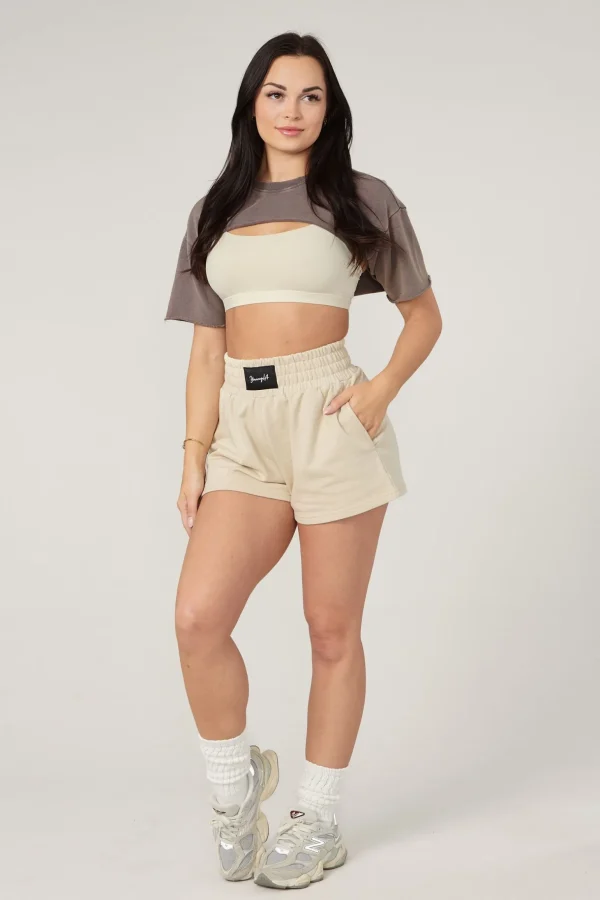 Youngla Tops<W410-Cut Out Tee