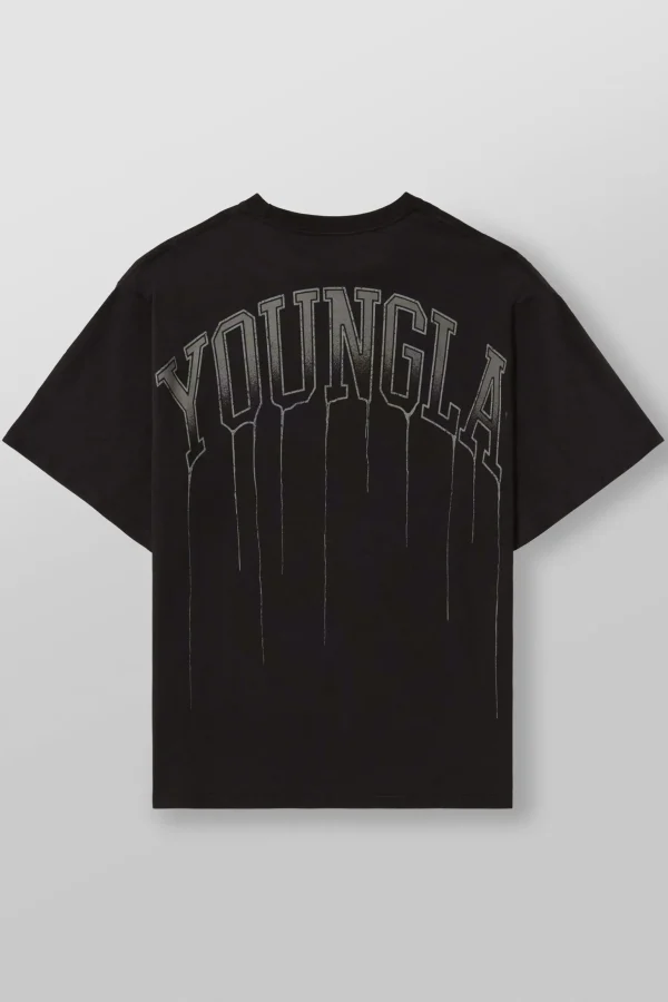 Youngla Shirts<W428-Drip Oversized Tee
