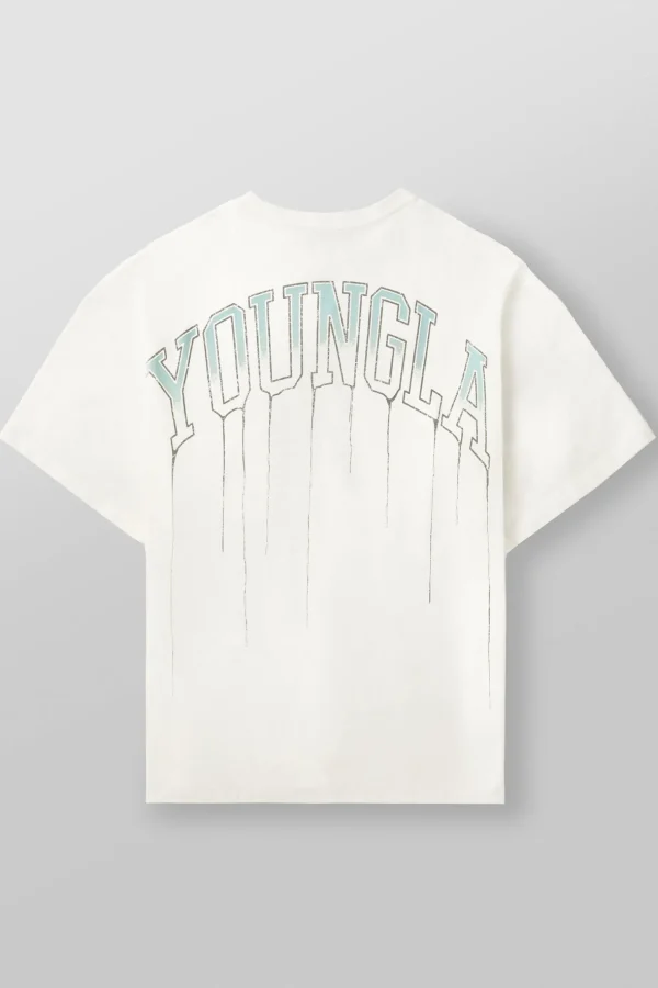 Youngla Shirts<W428-Drip Oversized Tee