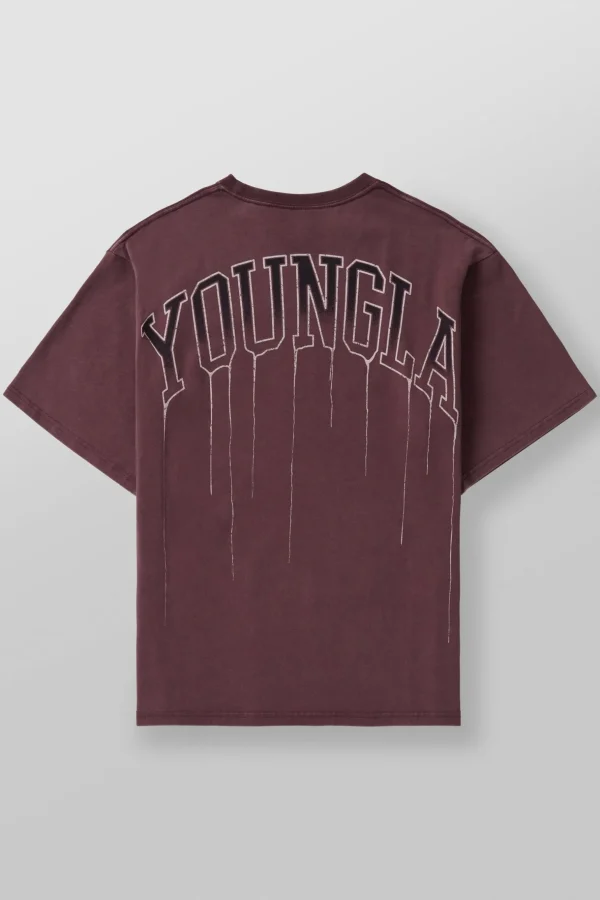 Youngla Shirts<W428-Drip Oversized Tee