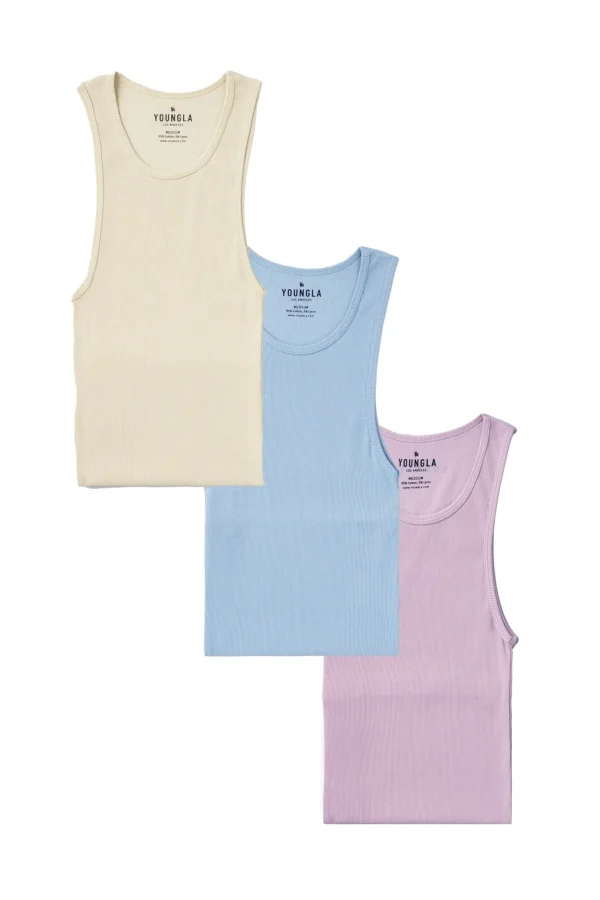 Youngla Tanks<340 Wife Lovers-3 Pack