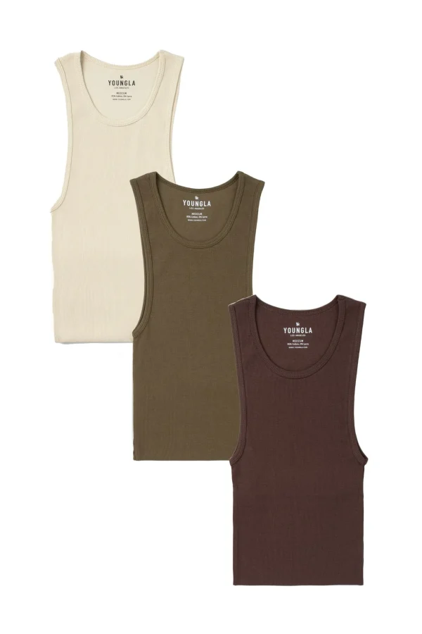 Youngla Tanks<340 Wife Lovers-3 Pack