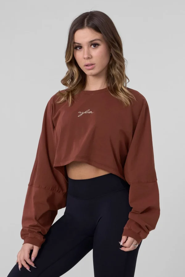 Youngla Tops<W434-Lazyday Longsleeve Top