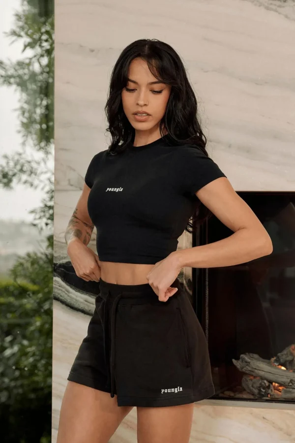 Youngla Shorts<W142-Love Sets-Terry Shorts