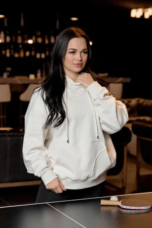 Youngla Outerwear<W518-Minimal Hoodie