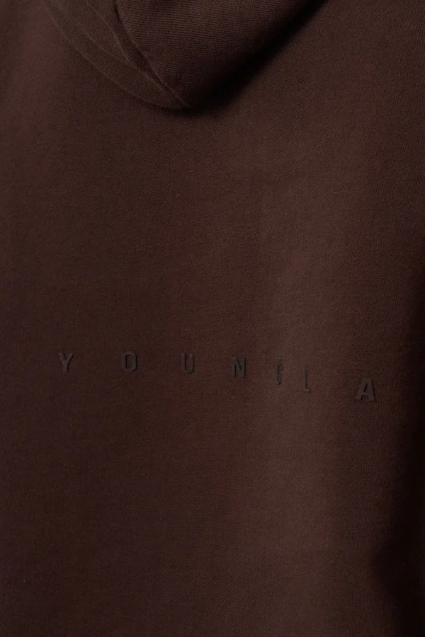 Youngla Outerwear<W518-Minimal Hoodie